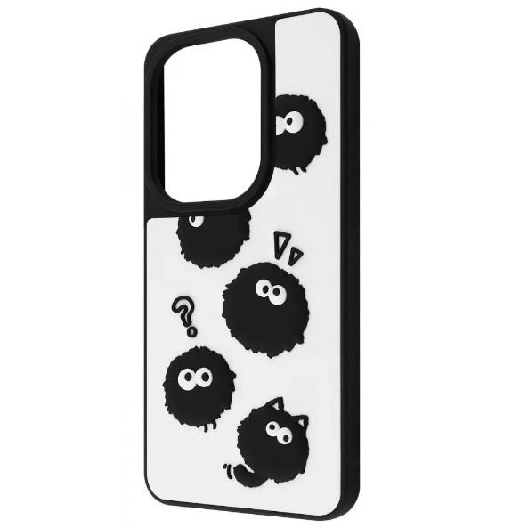 Чохол Doodle Case для Xiaomi Redmi Note 13 4G  (Black fluffy)