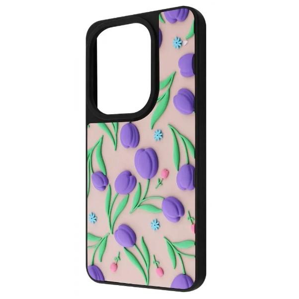 Чохол Doodle Case для Xiaomi Redmi Note 13 Pro 4G/ Poco M6 Pro / Note 14s (Flowers)