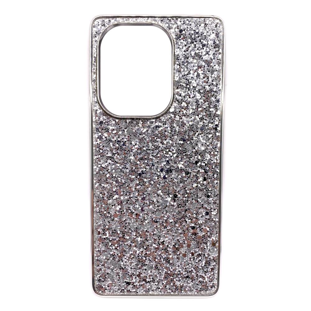 Накладка Sparkle Storm для Xiaomi Note 13 Pro 4G / Note 14s / Poco M6 Pro 4G ( Сріблястий)