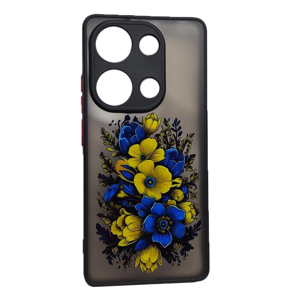 Накладка Totu Gingle Print для Xiaomi Note 13 Pro 4G / Note 14s / Poco M6 Pro 4G Квіти