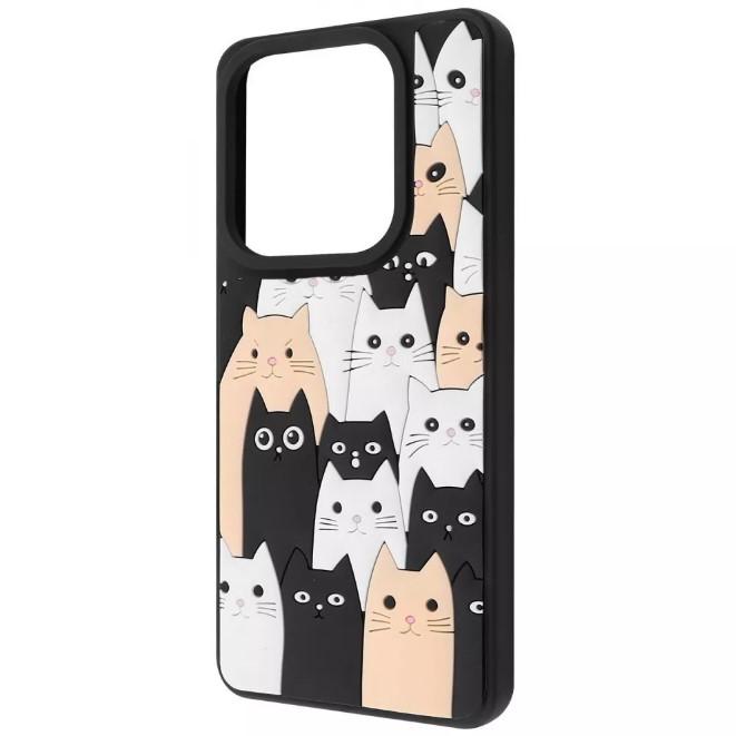 Чохол Doodle Case для Xiaomi Redmi Note 14 4G (European) (Cats)