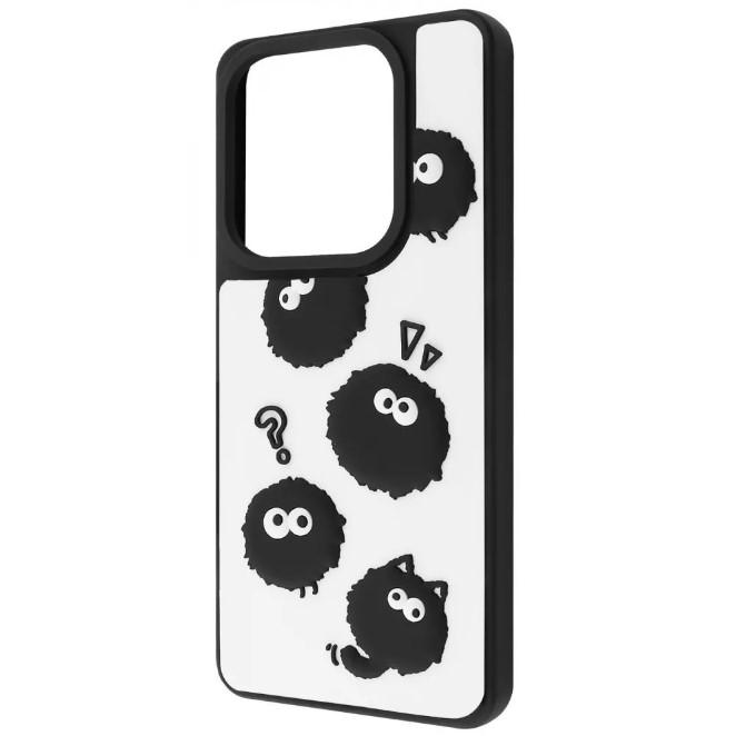 Чохол Doodle Case для Xiaomi Redmi Note 14 4G (European) (Black fluffy)