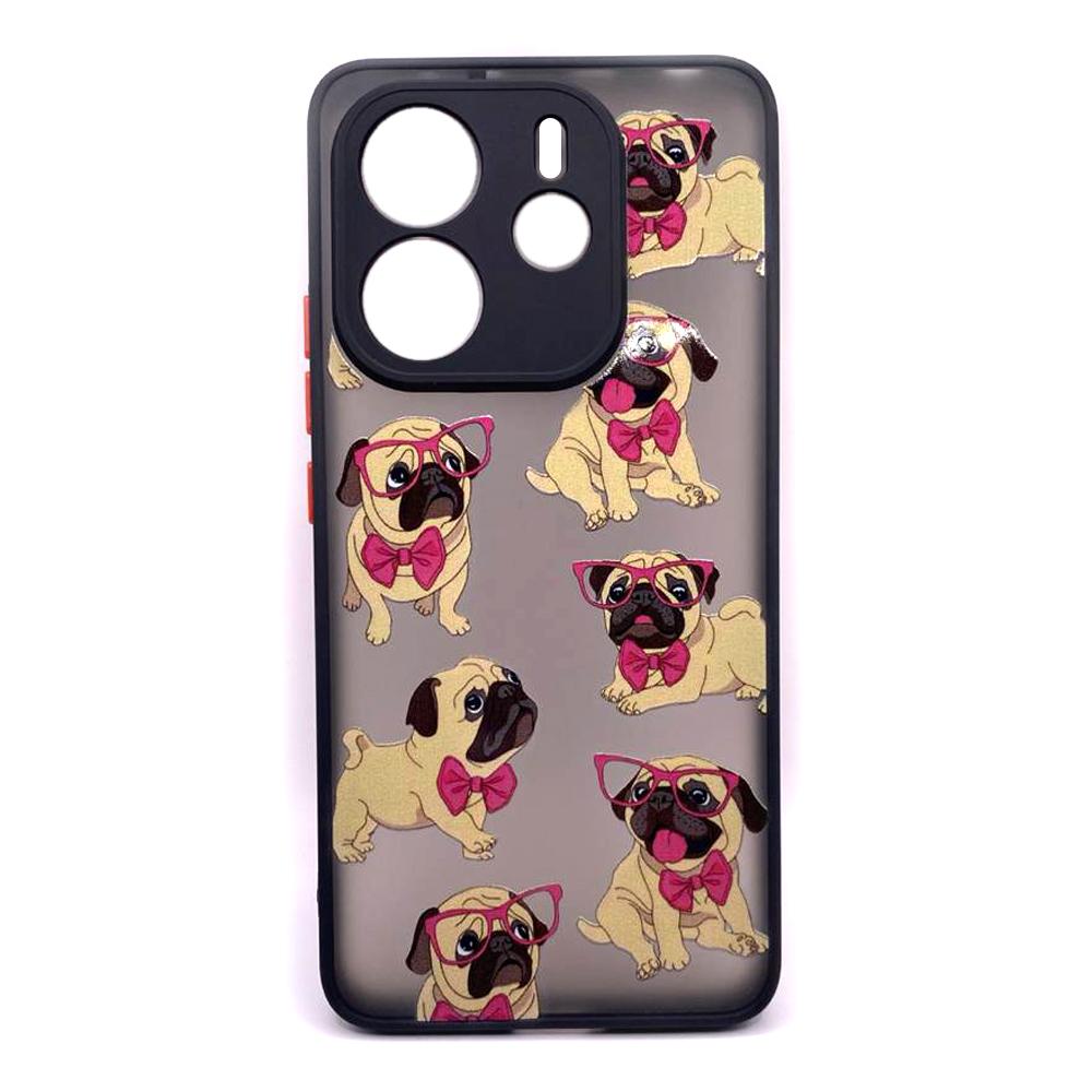 Накладка Totu Gingle Print для Xiaomi Note 14 4G Мопс