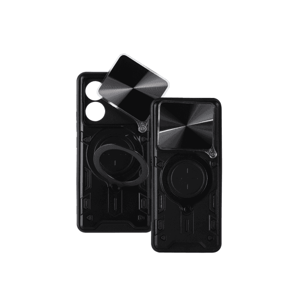 Накладка Protective Stand Case для Xiaomi Redmi Note 14 Pro 4G (Black)