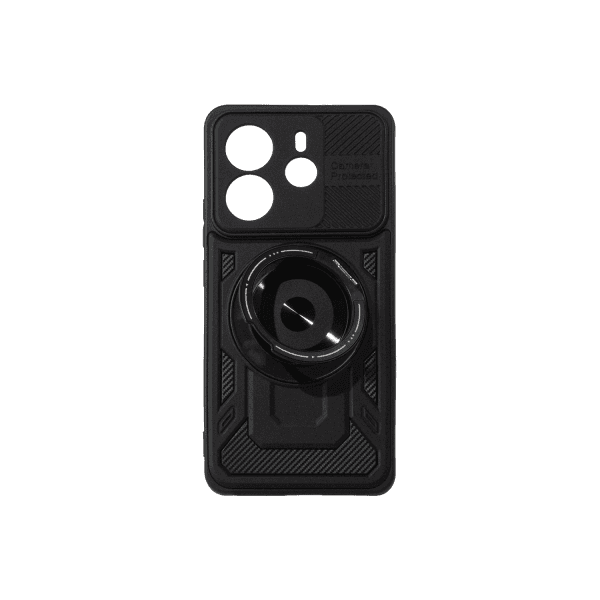 Накладка Hard Carbon Fiber для XIAOMI Redmi Note 14 4G (EU 164.84/78.15/8.16mm) (Чорний)