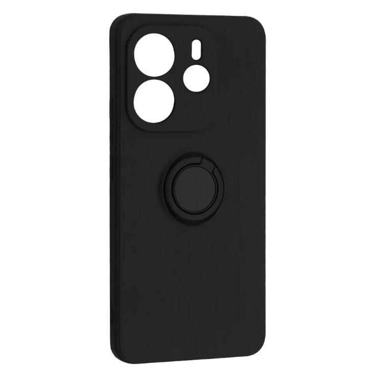 Чохол ColorRing з кільцем для Xiaomi Redmi Note 14 4G EU чорний