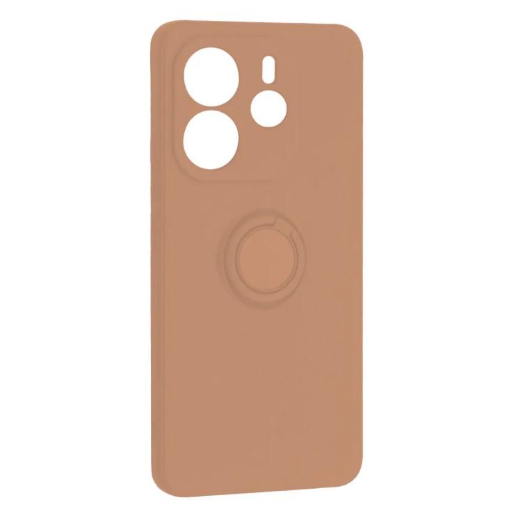 Чохол ColorRing з кільцем для Xiaomi Redmi Note 14 4G EU рожевий