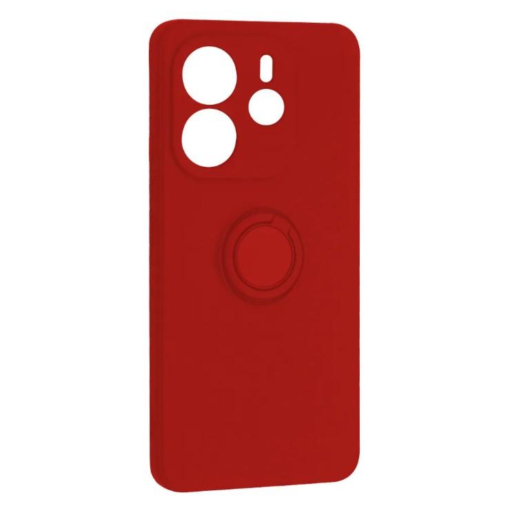 Чохол ColorRing з кільцем для Xiaomi Redmi Note 14 4G EU червоний