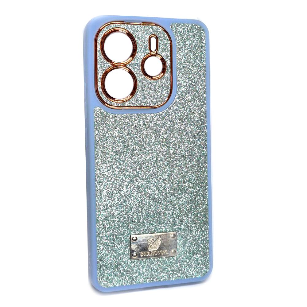 Чохол Sand Crystal SW для Xiaomi Redmi Note 14 4G (Blue)