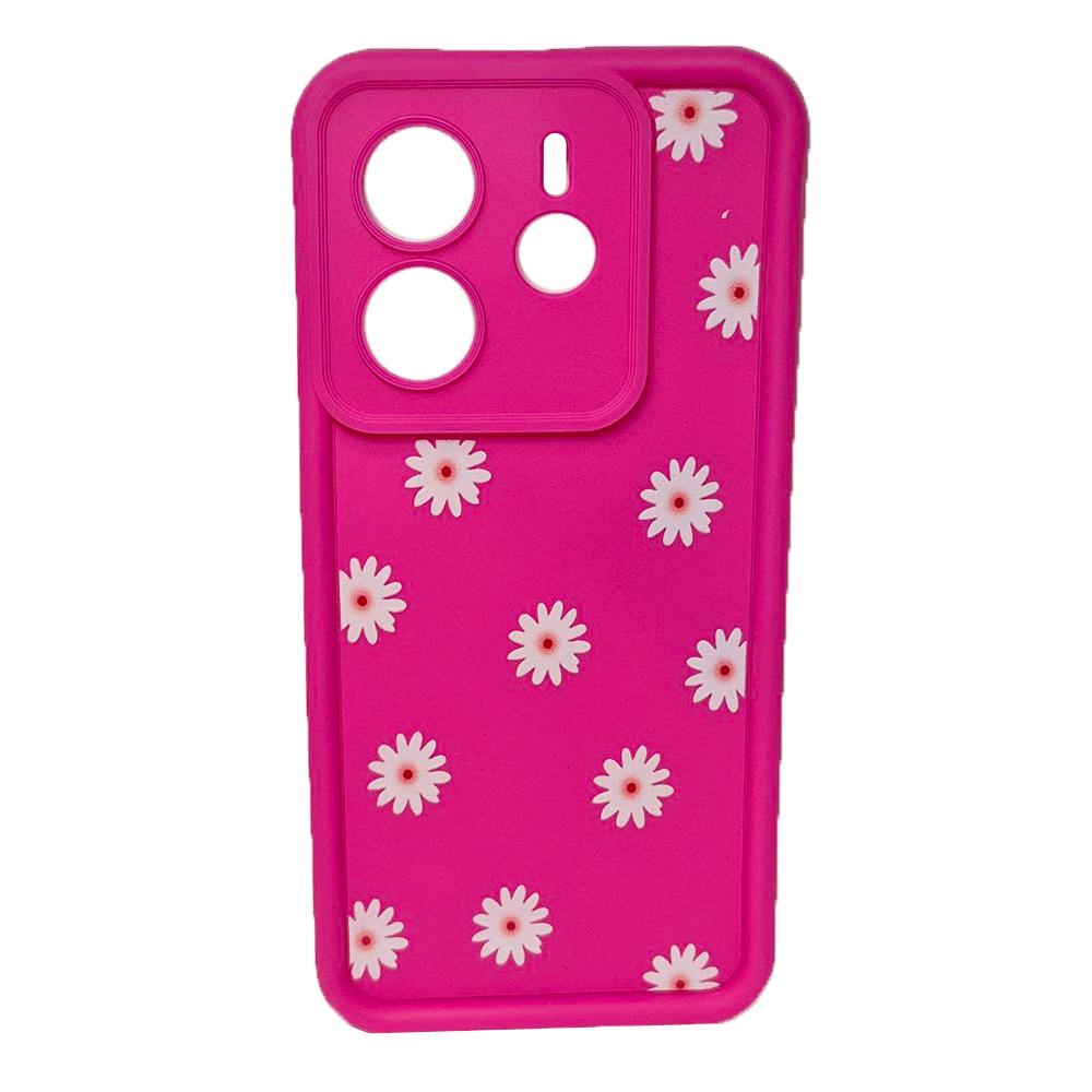 Накладка Shock Sides Resistant для Xiaomi Note 14 4G 164 mm Pink/flowers