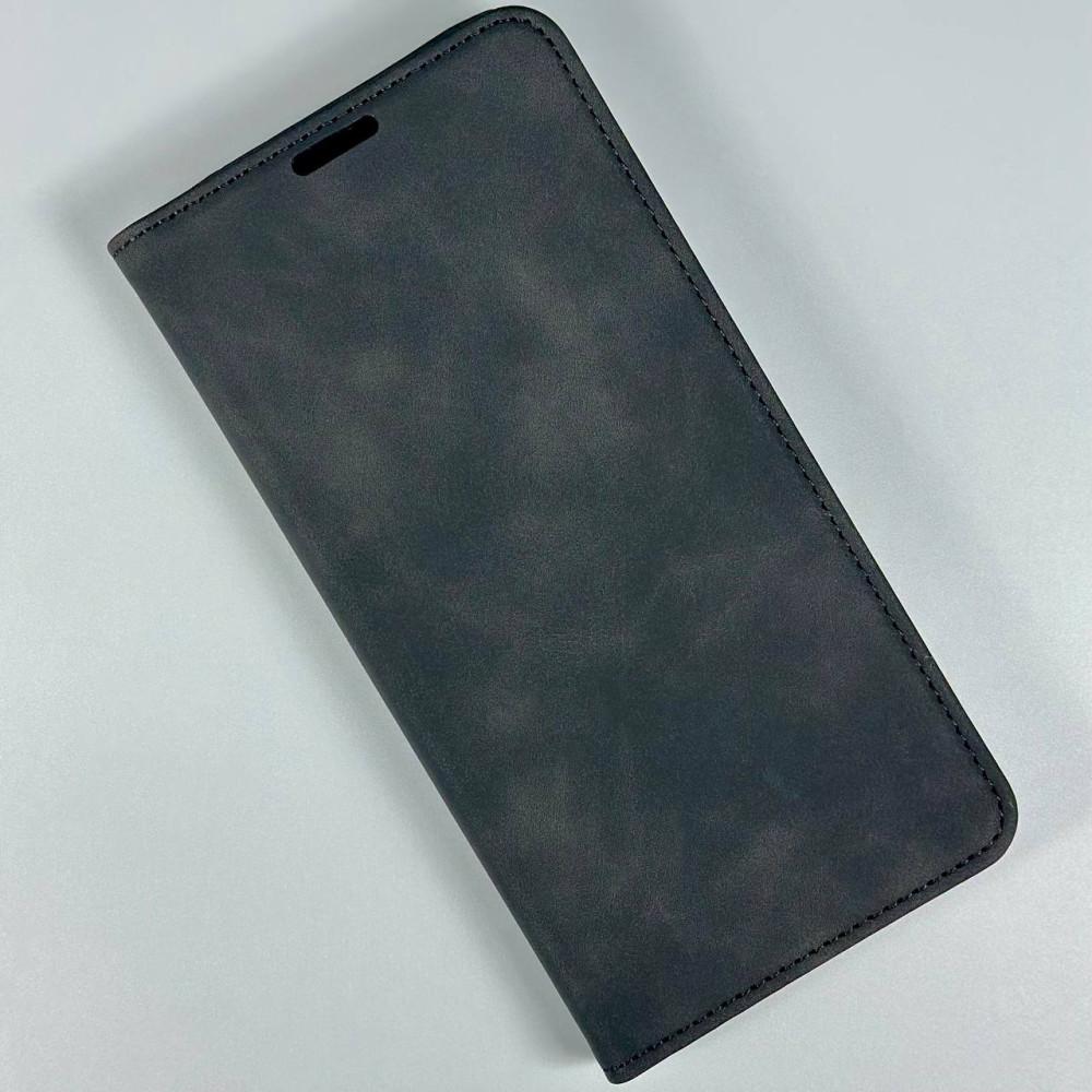 Книжка Armor case velours для Xiaomi Redmi Note 14 4G чорна