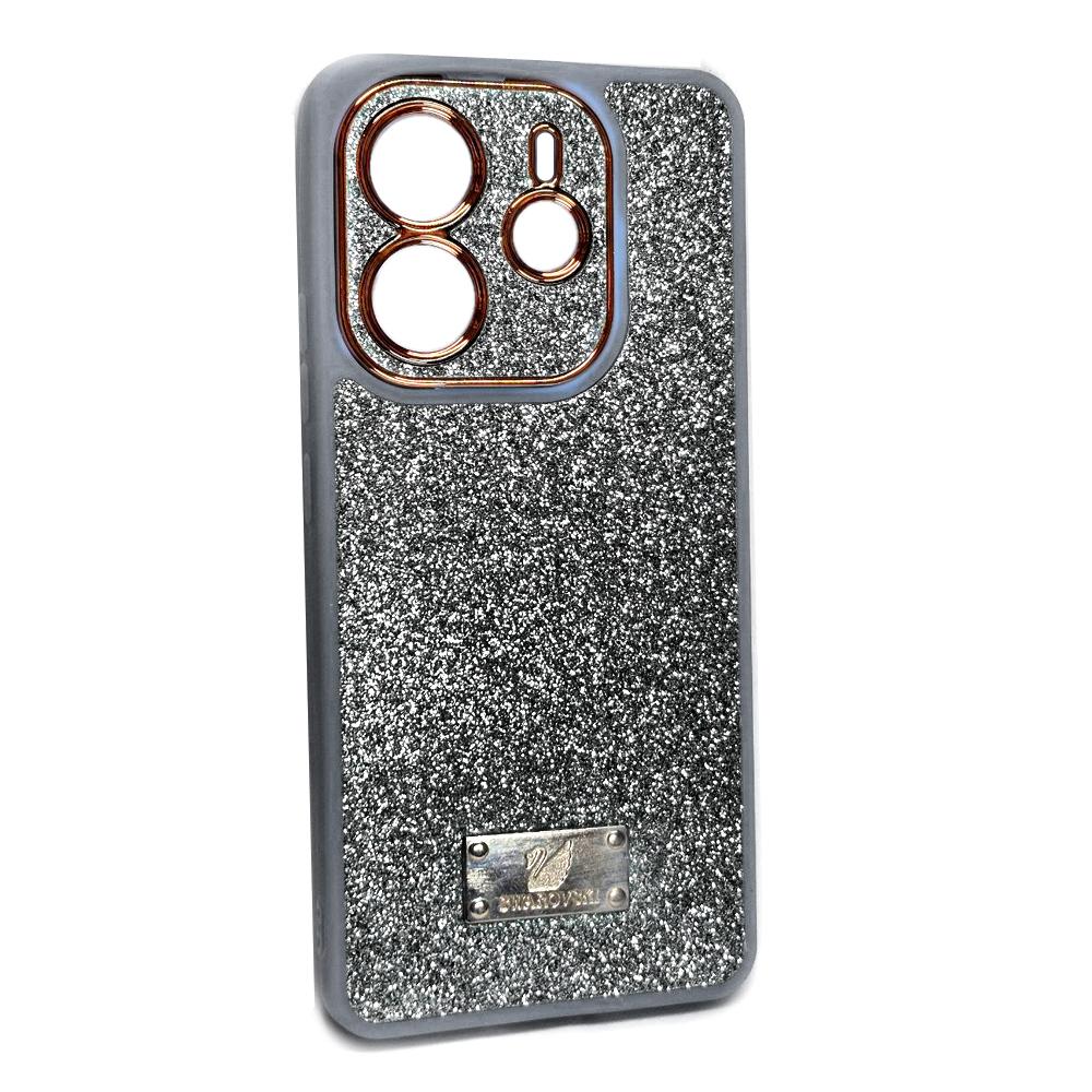 Чохол Sand Crystal SW для Xiaomi Redmi Note 14 4G чорний