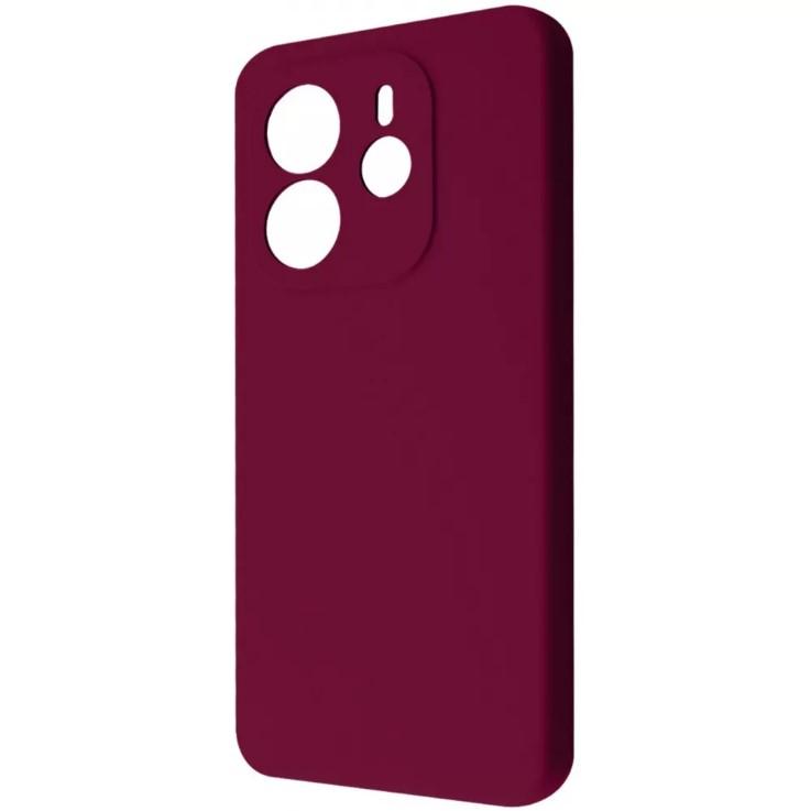 Чохол WAVE Full Silicone для Xiaomi Redmi Note 14 4G (Eu) (plum)