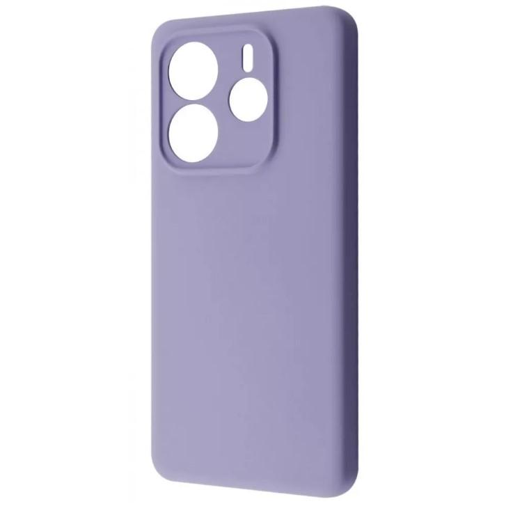 Silicone Case Full Camera no logo для Xiaomi Note 14 4G (Europe version) Lavander grey