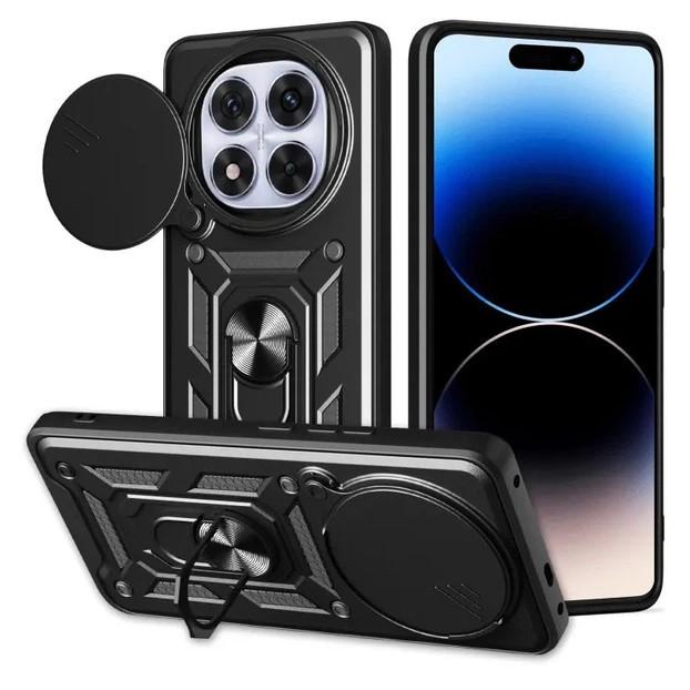 Накладка Camshield Serge Ring for Magnet для Xiaomi Note 14 Pro 5G / Poco X7 Чорний