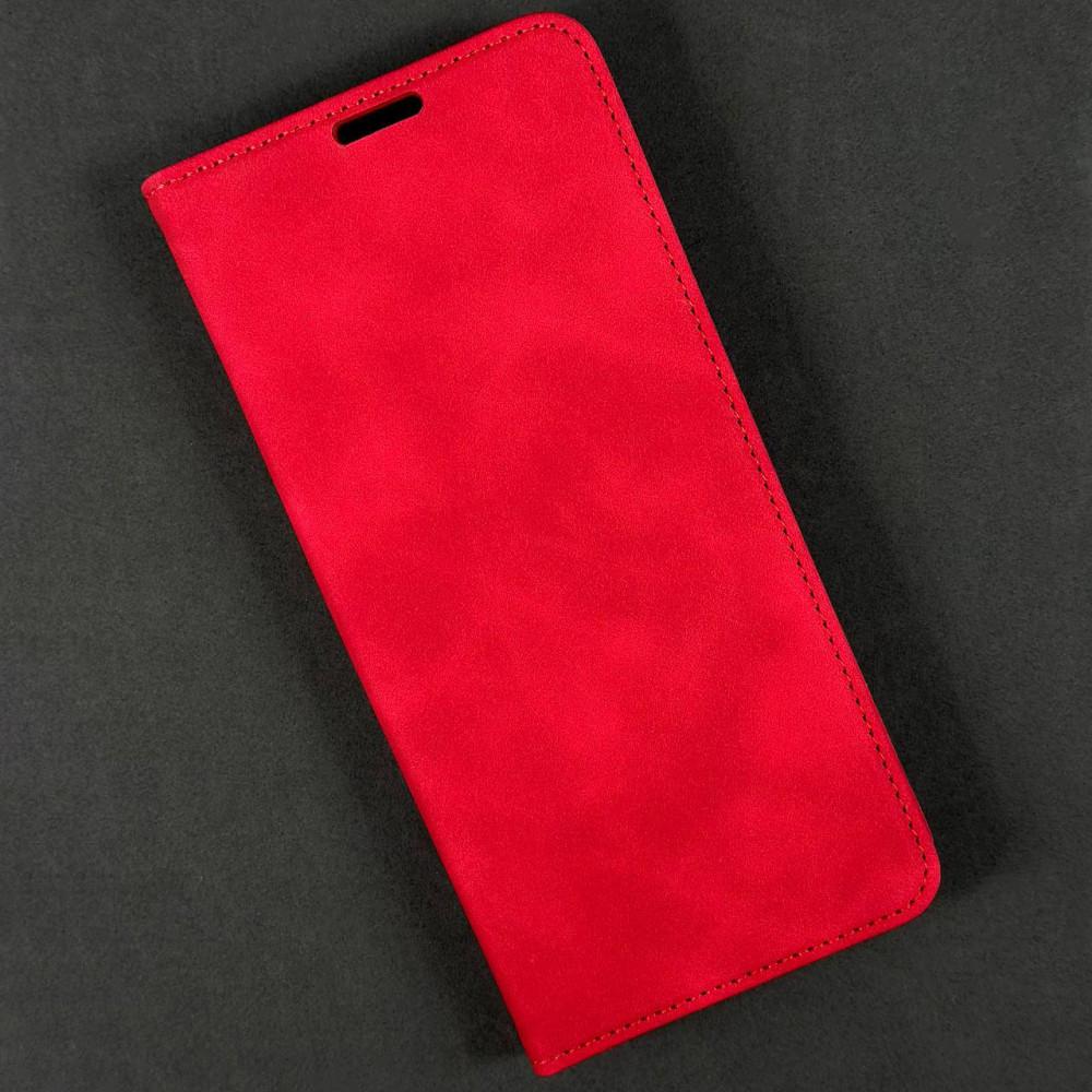Книжка Armor case velours для Xiaomi Redmi Note 15 Pro  (Червона)