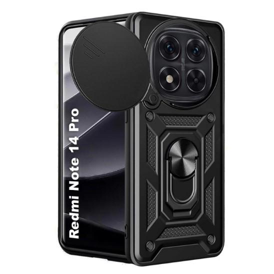 Чохол Camshield Serge Ring для Xiaomi Redmi Note 14 Pro 4G  чорний