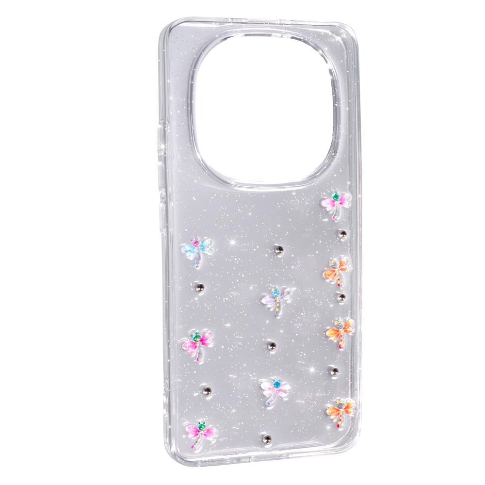 Чохол Shiny Crystal bow для Xiaomi Redmi Note 15 Pro (5G) Dragonfly