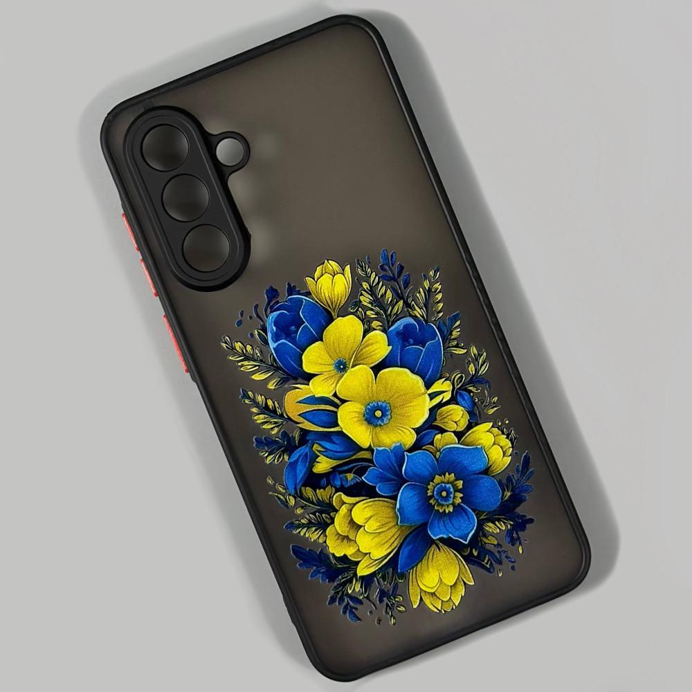 Накладка Totu Gingle Print для Xiaomi Redmi Note 15 4G / 5G Жовто-блакитні квіти