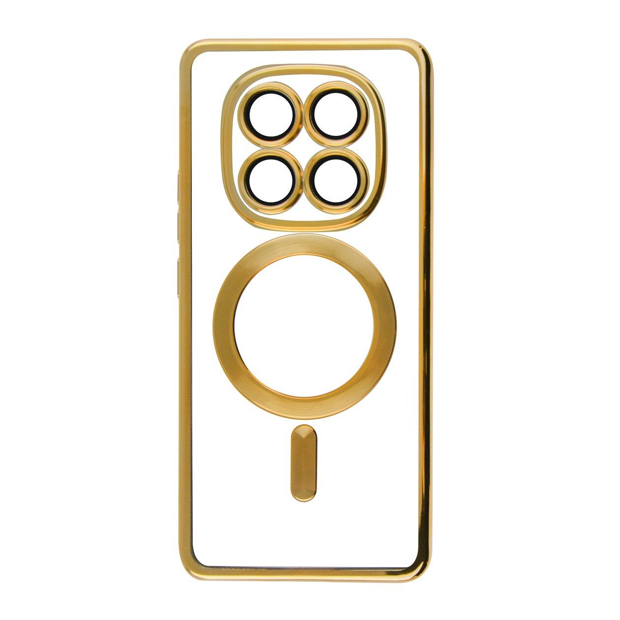 Накладка SHINING Camera MagSafe для Xiaomi Note 15 Pro Plus 5G Gold