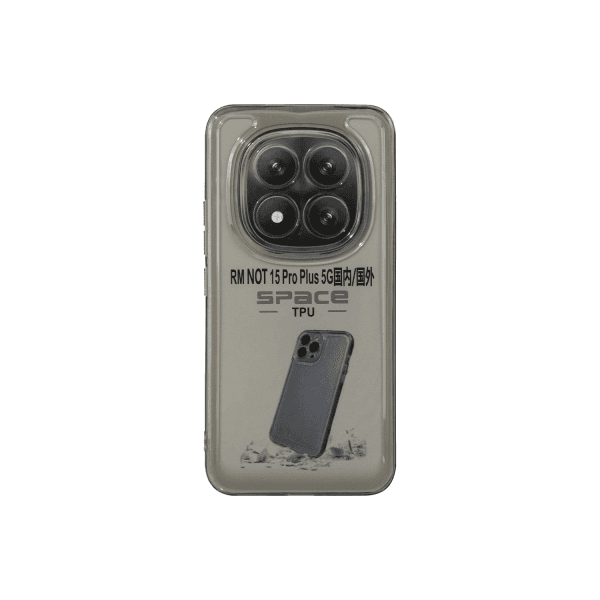 Накладка Space TPU для Xiaomi Redmi Note 15 Pro Plus сіра