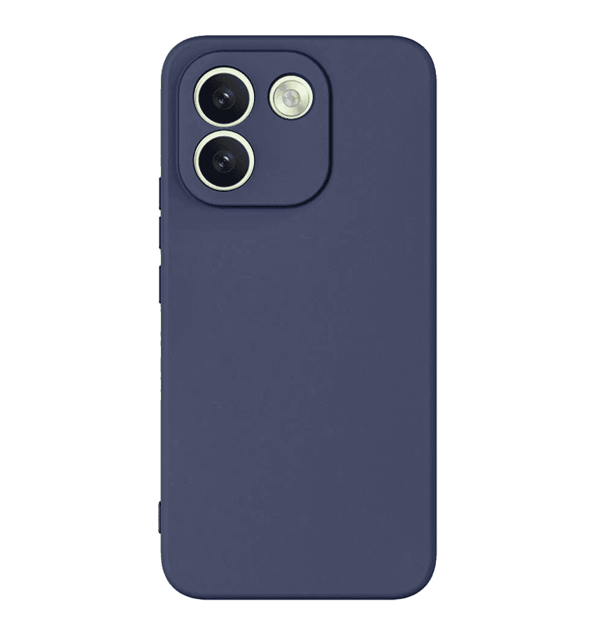 Чохол GETMAN Liquid Silk Full Camera для Xiaomi Redmi Note 17 Pro Max (Midnight Blue)