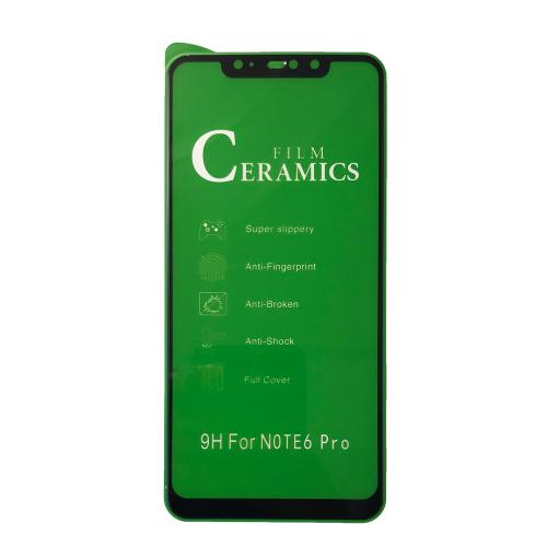 Гнучке скло Ceramic для Xiaomi Redmi Note 6 глянцеве (м`яка упаковка)