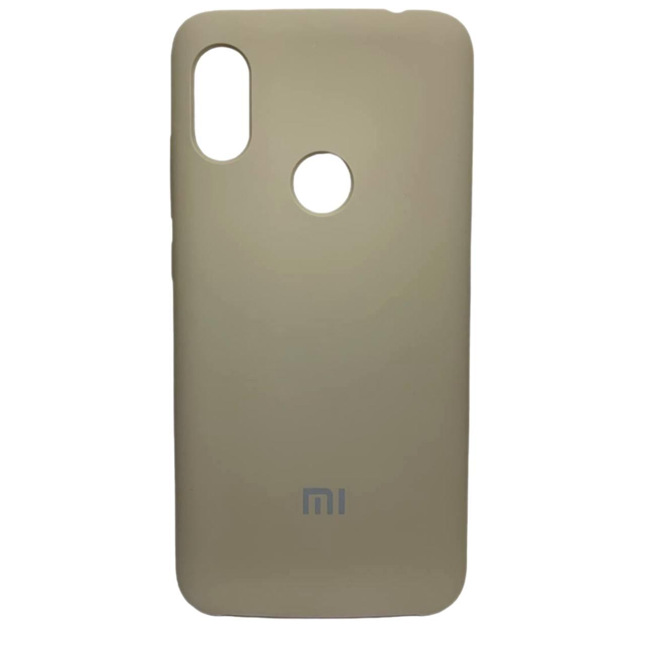 Silicone Case для Xiaomi Redmi Note 6 Pro (Stone)