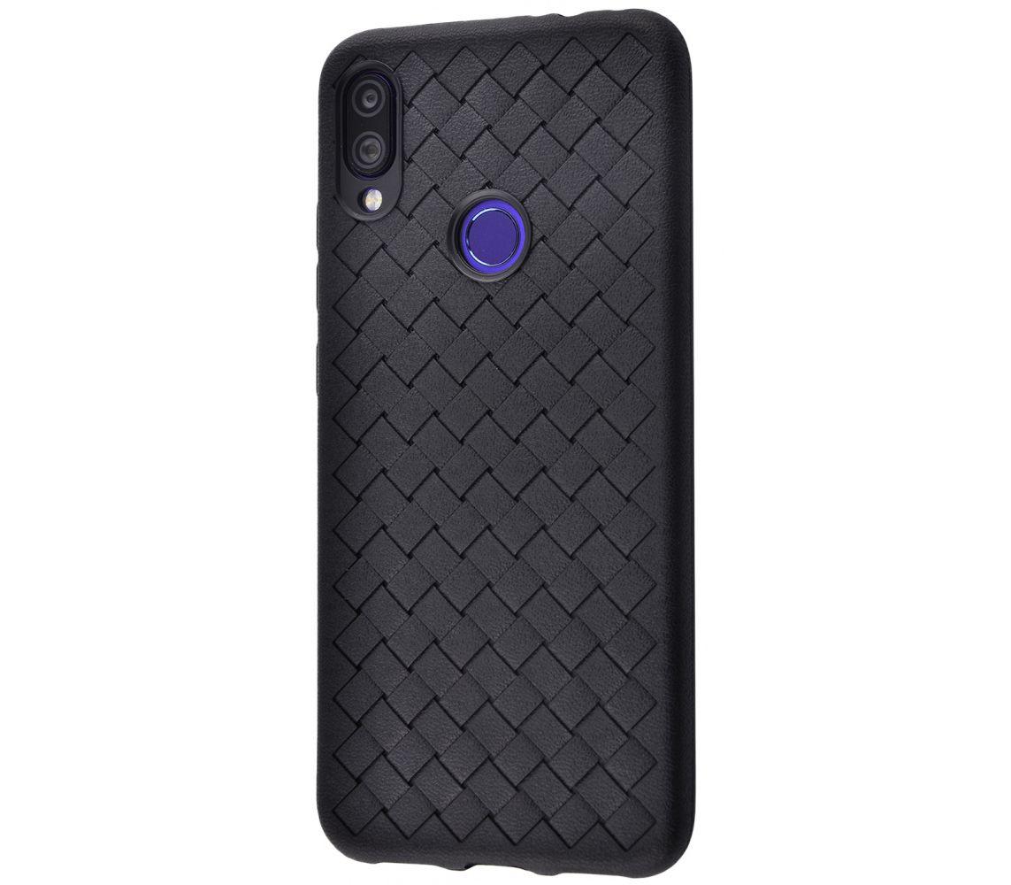 Накладка Macrame Leather для Xiaomi Redmi Note 7 чорна