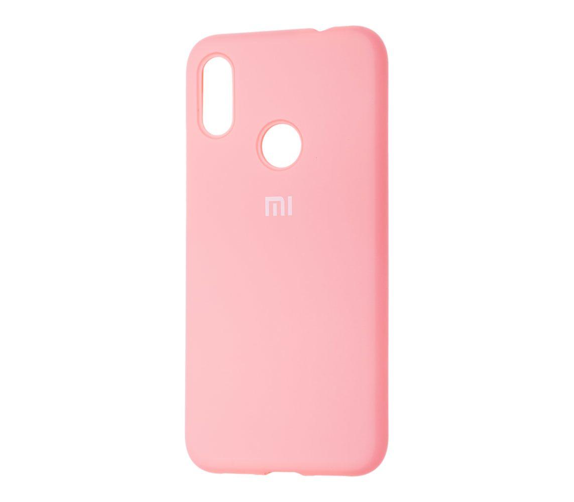 Silicone Cover Full Protective Xiaomi Redmi Note 6 (pink)