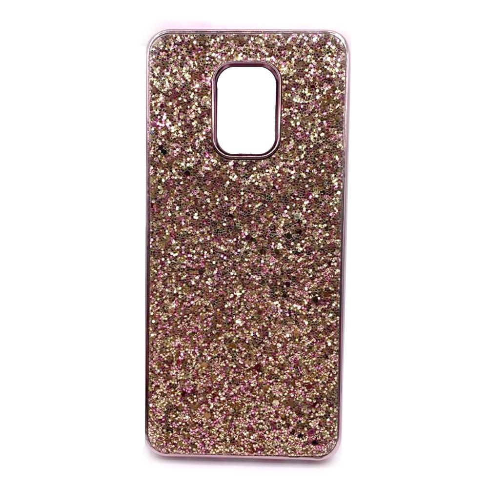 Накладка Sparkle Storm для Xiaomi Note 9s/ Note 9 Pro (Рожеве золото)