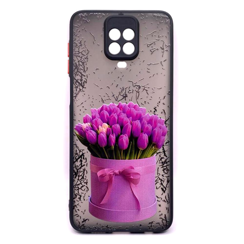 Накладка Totu Gingle Print для Xiaomi Note 9 Pro/Note 9s Тюльпани