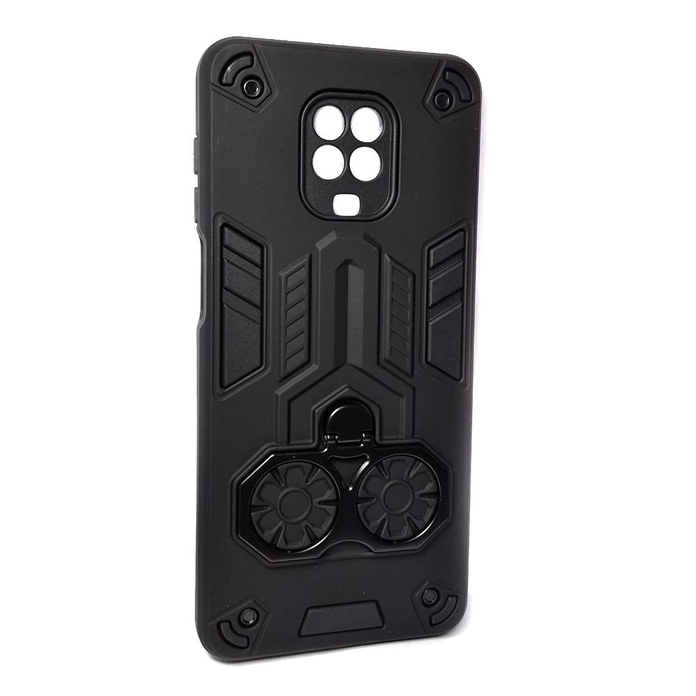 Чохол Armor Shield with Ring Holder для Xiaomi Redmi Note 9S / Note 9 Pro чорний