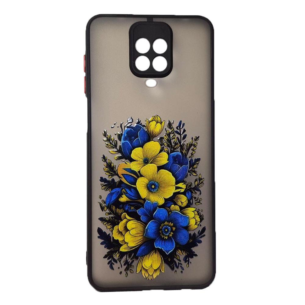 Накладка Totu Gingle Print для Xiaomi Note 9 Pro/Note 9s Квіти