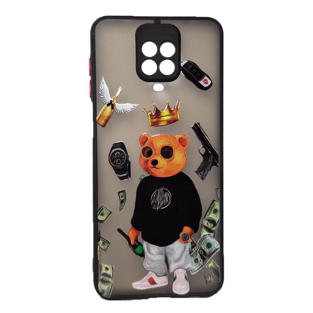 Накладка Totu Gingle Print для Xiaomi Note 9 Pro/Note 9s Мішка