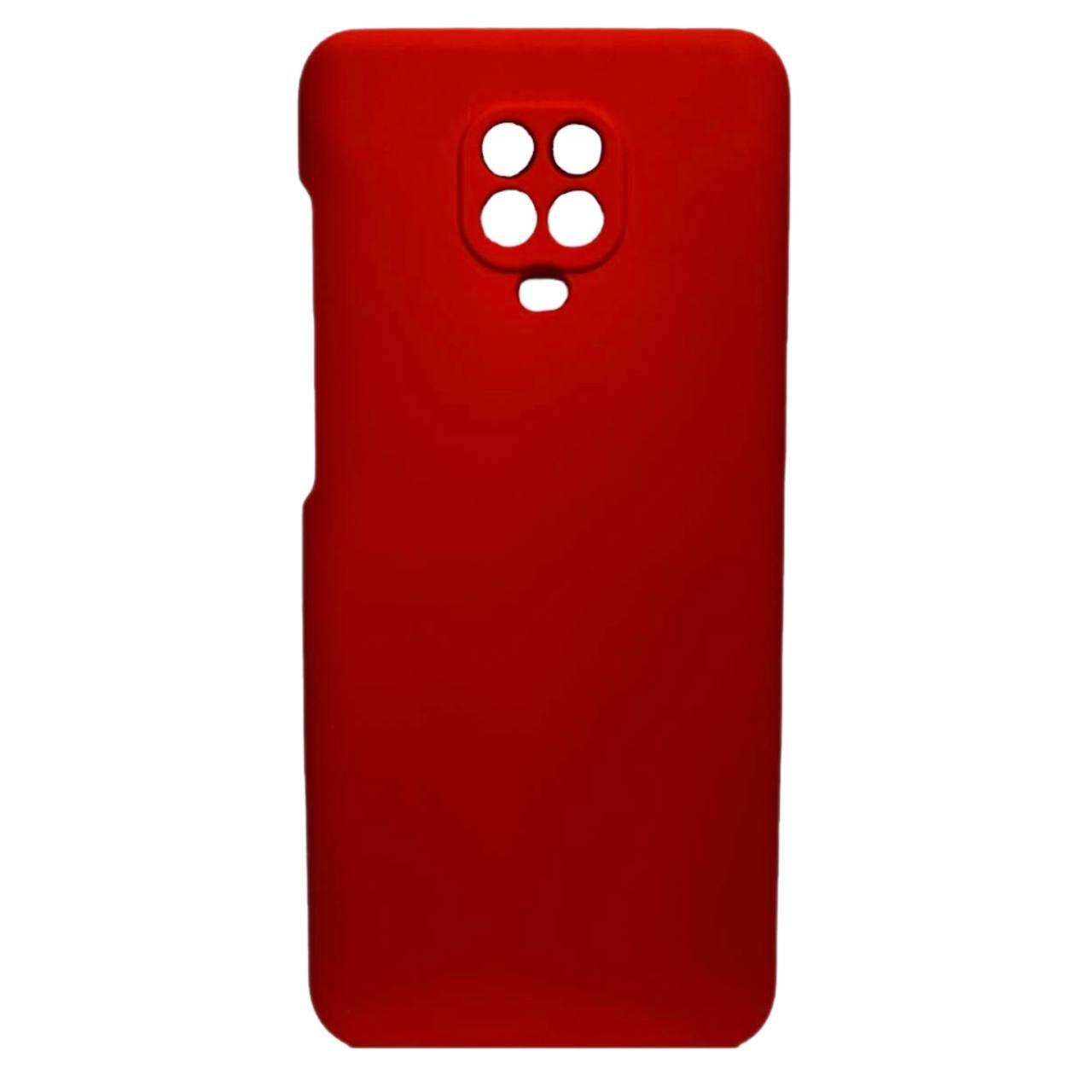 Накладка Fibra для Xiaomi Redmi Note 9s/Pro  (Red)