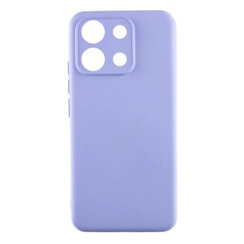 Silicone Cover Full Camera without Logo (A) для Xiaomi Poco X6 Pro (Elegant Purple)