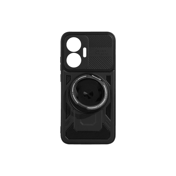 Чохол Hard Carbon Fiber для Xiaomi Poco F7 чорний
