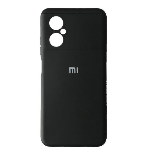 Накладка Full Silicone Case  для Xiaomi Note 11R/Poco M4 5G (Black)