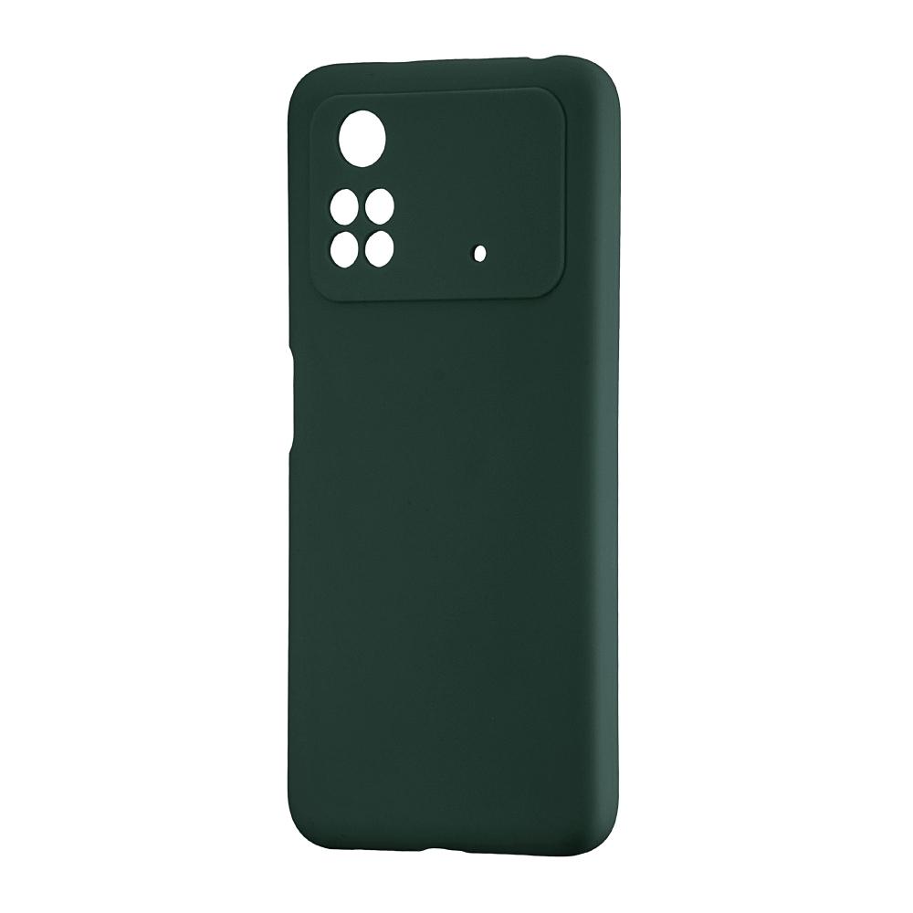 Накладка Fibra для Xiaomi Poco M4 Pro 4G (Dark green)