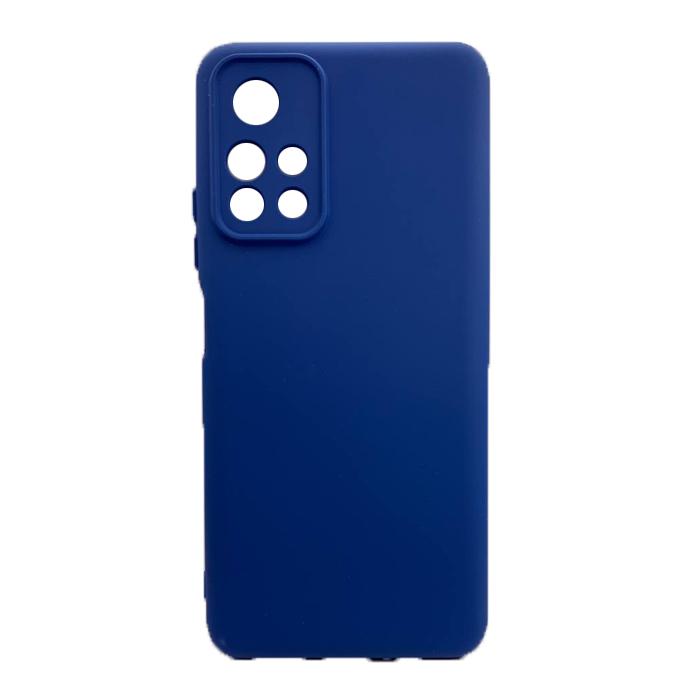 Silicone Cover Full Camera without Logo (A) для Xiaomi Poco M4 Pro 5G  (Dark blue)