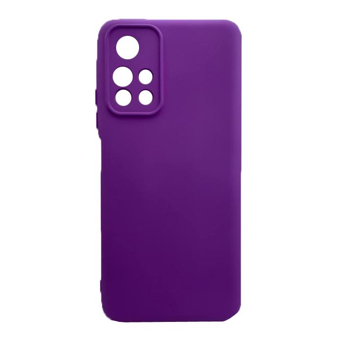 Silicone Cover Full Camera without Logo (A) для Xiaomi Poco M4 Pro 5G  (Purple)