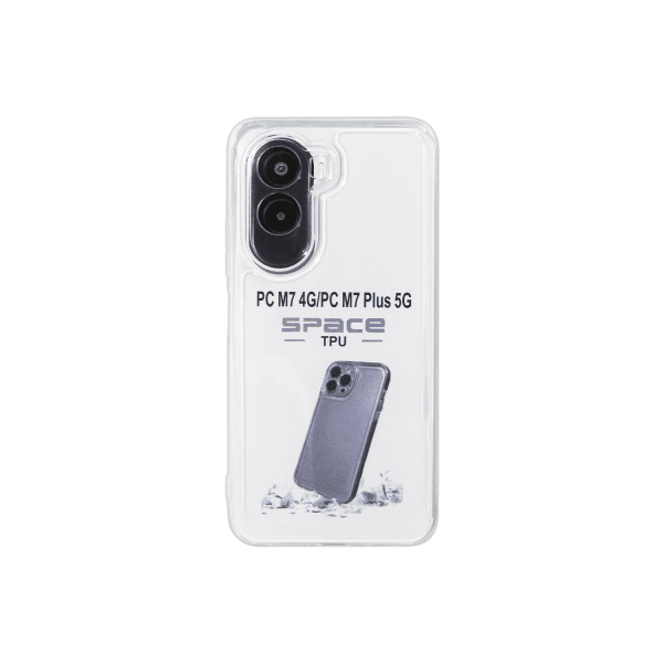 Накладка Space TPU для Xiaomi Poco M7 4G /M7 Plus 5G прозорий