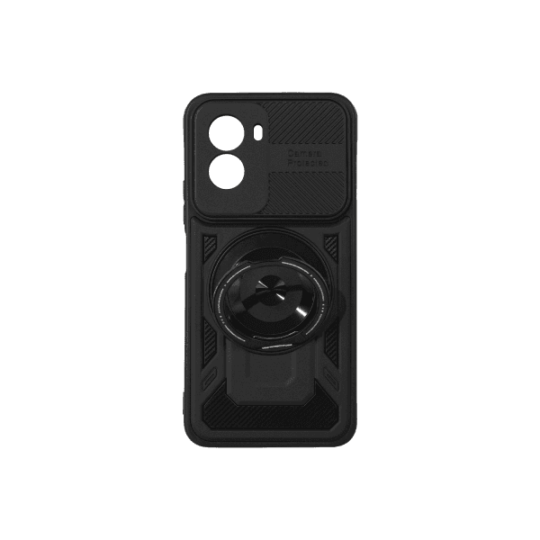 Чохол Hard Carbon Fiber для Xiaomi Poco M7 4G чорний