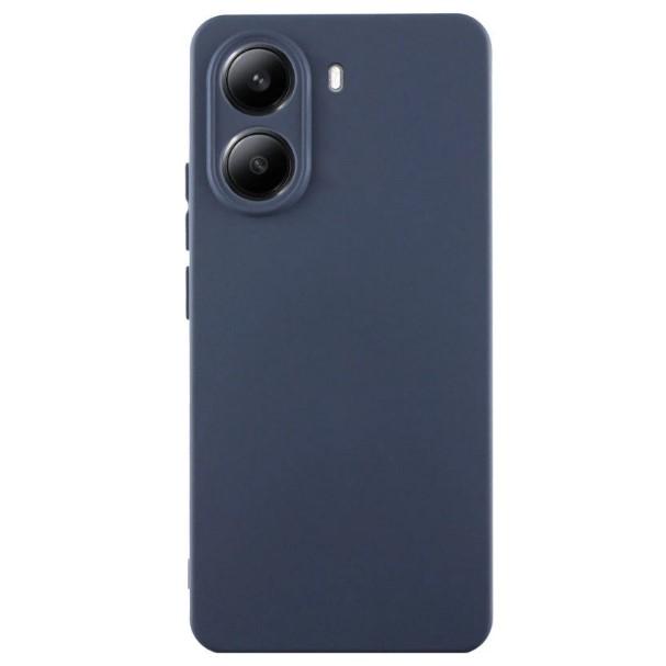 Silicone Cover Full Camera (AA) для Xiaomi Poco X7 Pro (Midnight blue)