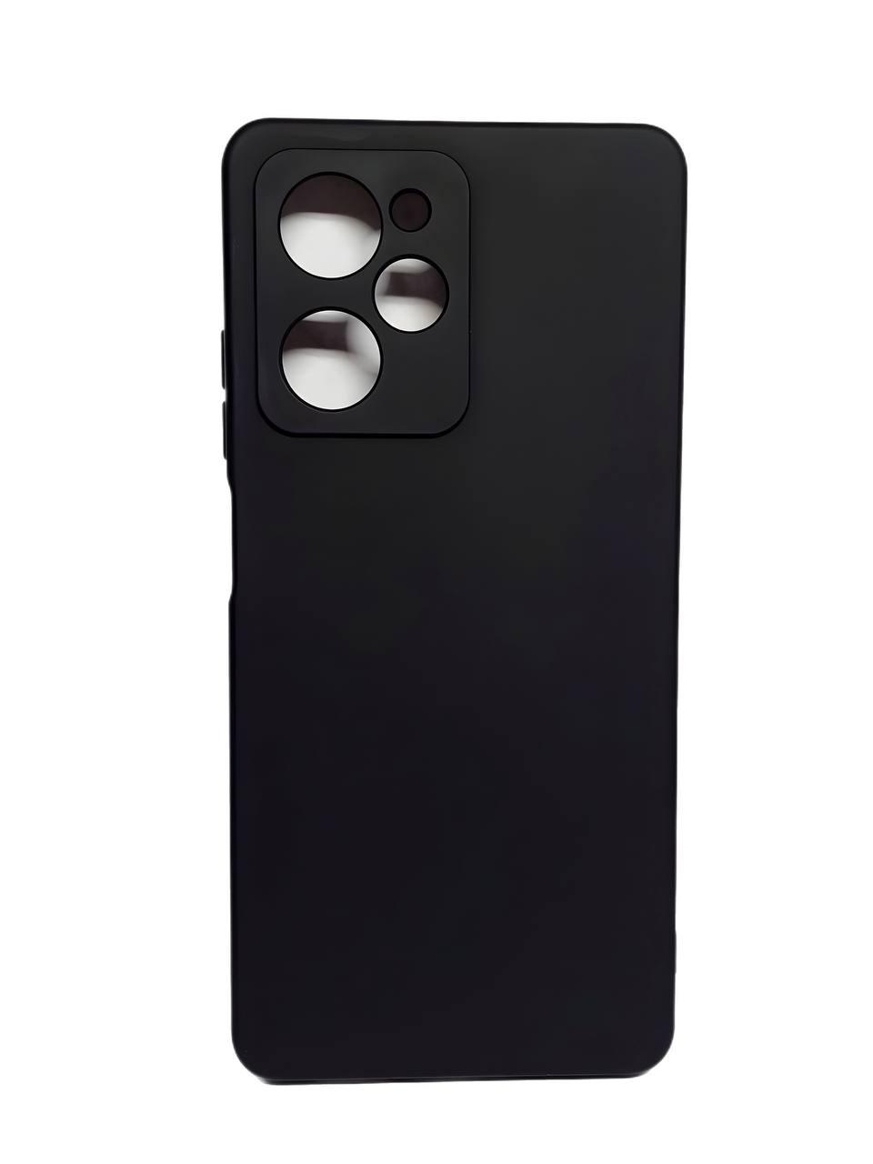 Silicone Cover Full Camera without Logo (A) для Xiaomi Poco X5 Pro (Black)