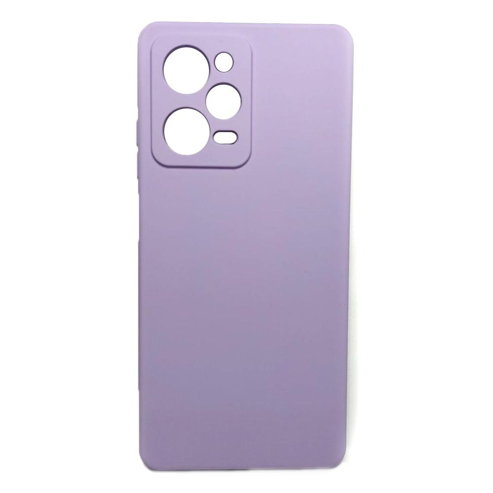 Silicone Cover Full Camera without Logo (A) для Xiaomi POCO X5 Pro (Light purple)