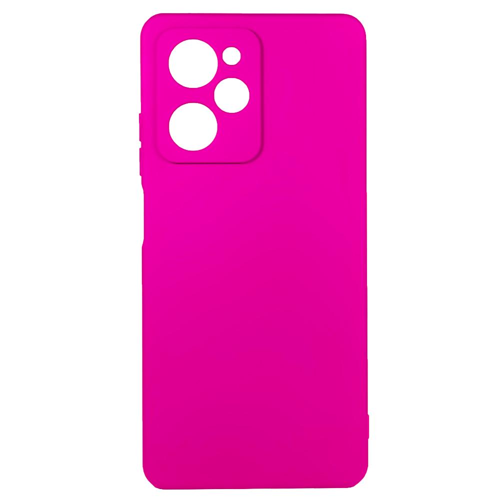 Silicone Cover Full Camera without Logo (A) для Xiaomi Poco X5 Pro (Hot pink)