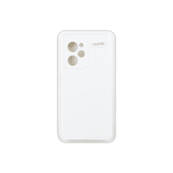 Silicone Case Full Protective No Logo для Xiaomi Poco X5 Pro (White)