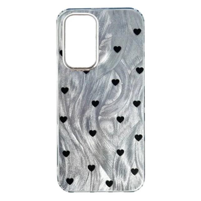 Накладка Nacre Print для Xiaomi Redmi 10 / Redmi 10 2022  Hearts